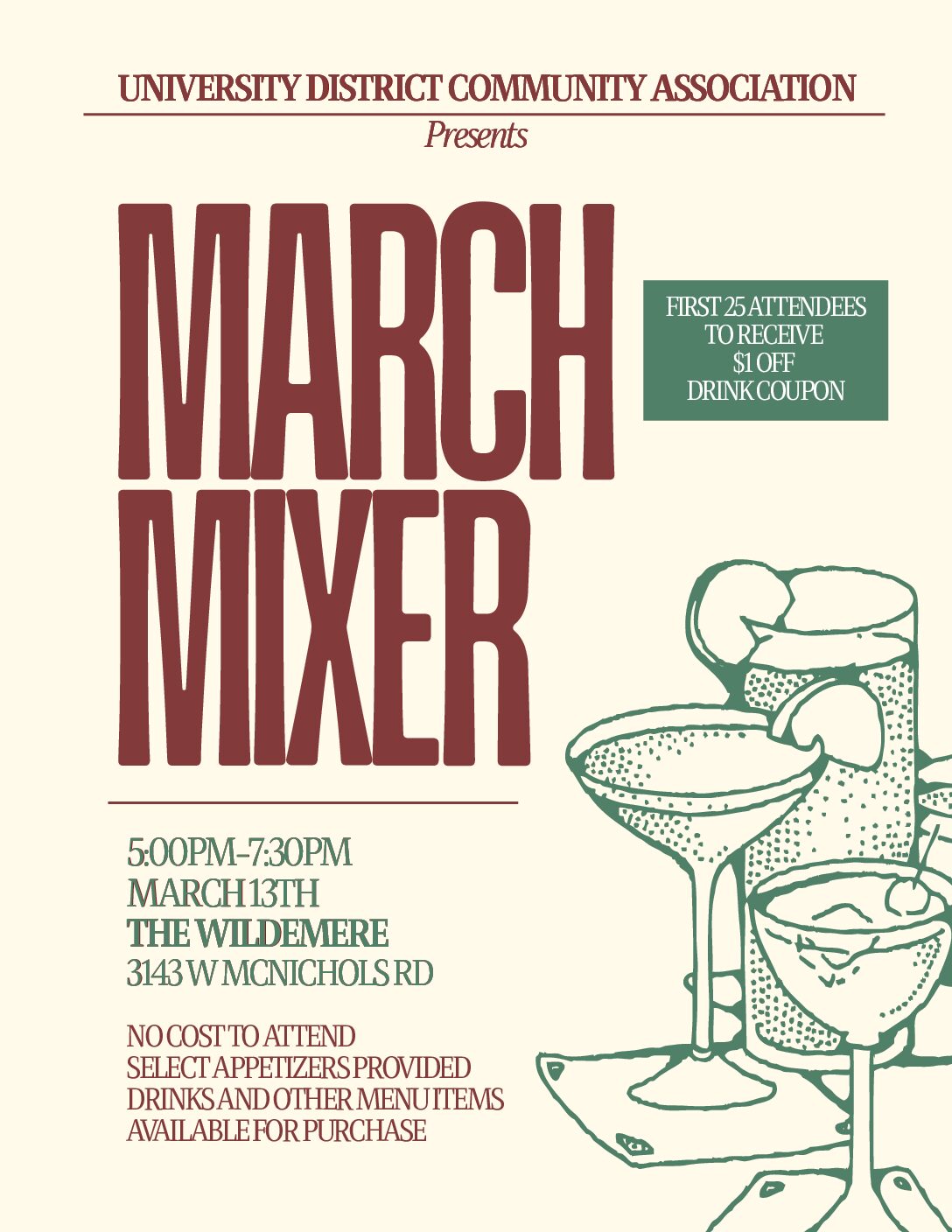 UDCA Hosts March Mixer!