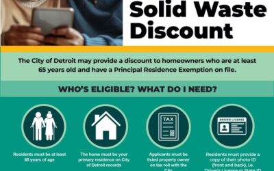 Senior Citizen Solid Waste (Garbage Fee) Discount
