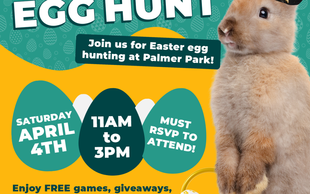 Easter Egg Hunting in Palmer Park