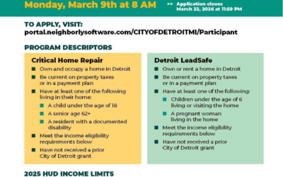 Detroit Home Repair Programs