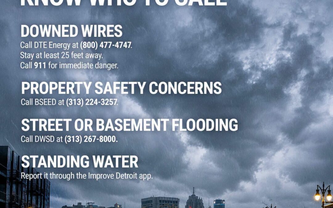 Storm Response & Safety Tips